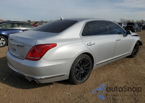 2017 Genesis G90 Premium из США, поврежденный, VIN KMHG34JA2HU034946